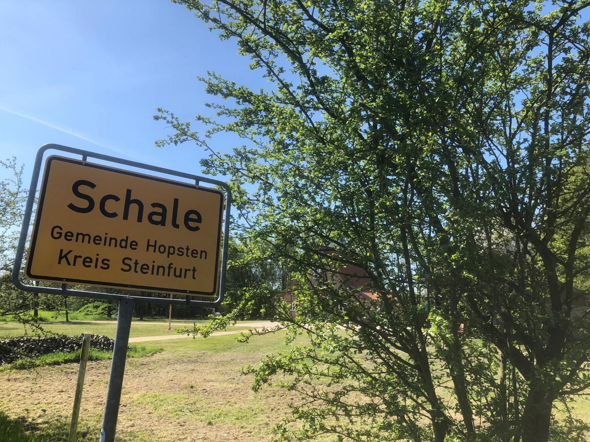 Auszeit Im Gruenen Lägenhet Hopsten Exteriör bild